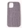 Evelatus Custodia in tessuto per Apple iPhone 12/12 Pro EFC01 - nera