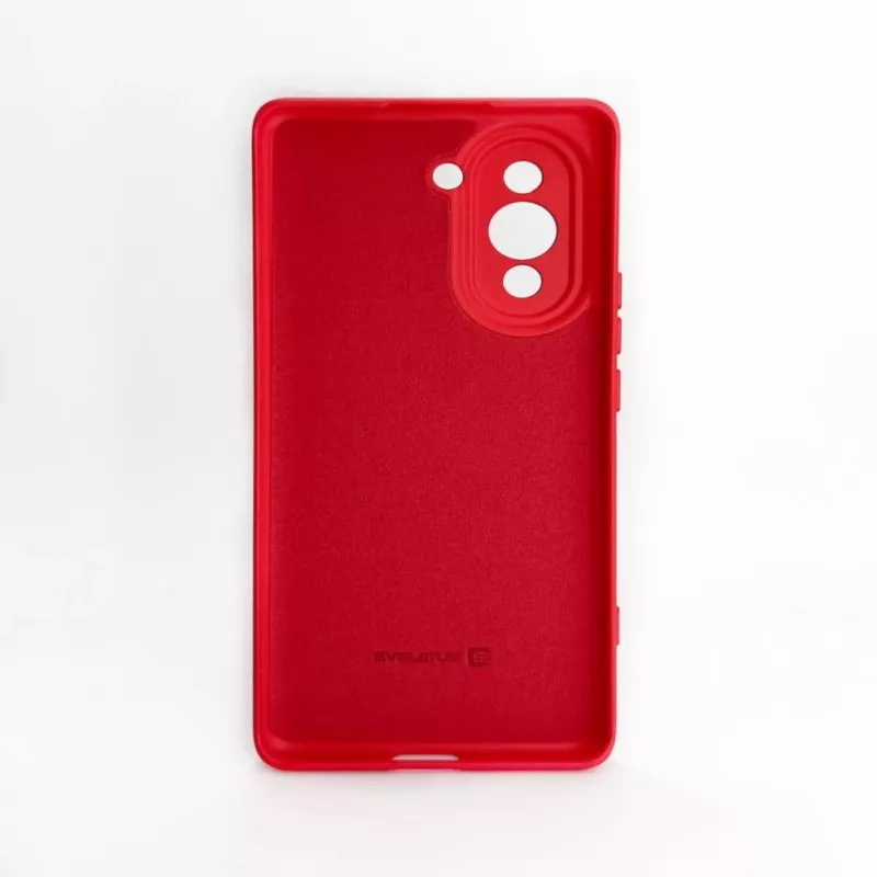 Evelatus Huawei Nova 10 Pro Custodia in silicone nano Soft Touch TPU rosso