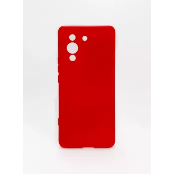 Evelatus Huawei Nova 10 Pro Custodia in silicone nano Soft Touch TPU rosso