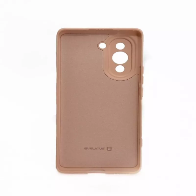 Evelatus Huawei Nova 10 Pro Custodia in silicone nano TPU Soft Touch beige