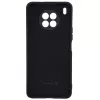 Evelatus Huawei Nova 8i custodia in silicone nano Soft Touch TPU nera