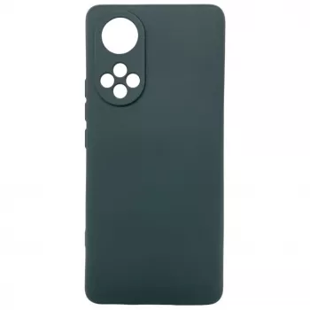 Evelatus Huawei Nova 9 Custodia in silicone nano Soft Touch TPU verde scuro