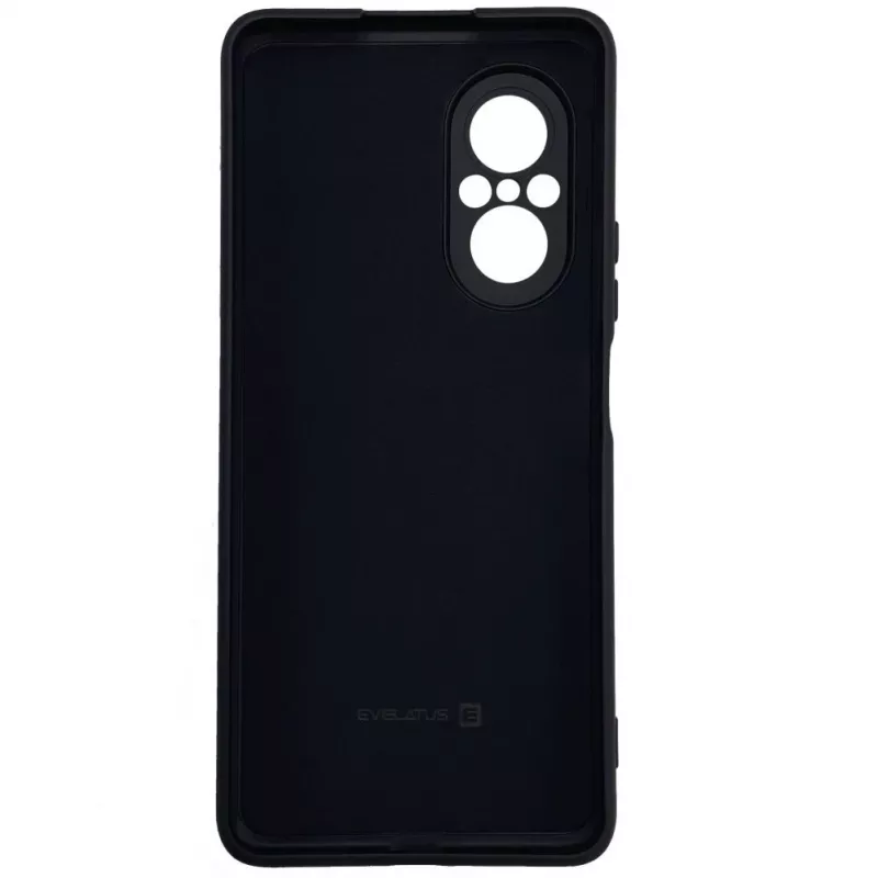 Evelatus Huawei Nova 9 SE Custodia in silicone nano Soft Touch TPU nero
