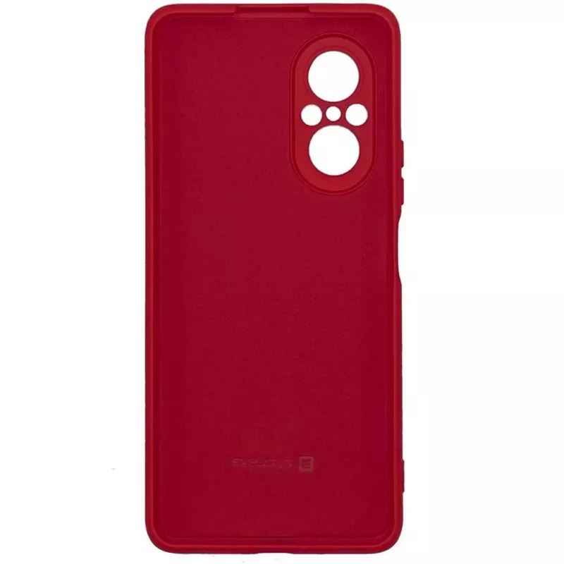 Evelatus Huawei Nova 9 SE Custodia in silicone nano Soft Touch TPU rossa