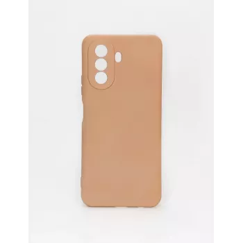 Evelatus Huawei Nova Y70 Custodia in silicone nano Soft Touch TPU beige