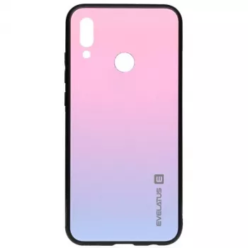 Evelatus Gradient Glass Case 2 Bubble Gum per Huawei P Smart 2019