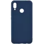 Evelatus Custodia in silicone per Huawei P Smart 2019, blu mezzanotte