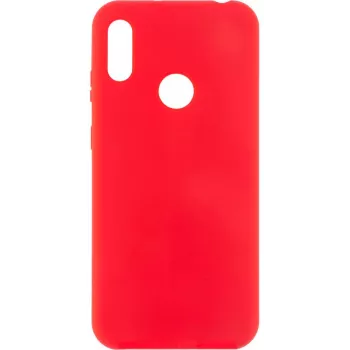 Evelatus Huawei P Smart 2019 Custodia in silicone Soft Touch Rossa