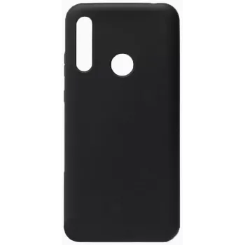 Evelatus Huawei P40 Lite E Custodia in Silicone Nano Soft Touch TPU Nero