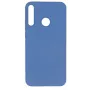 Evelatus Huawei P40 Lite E Custodia in silicone Soft Touch blu