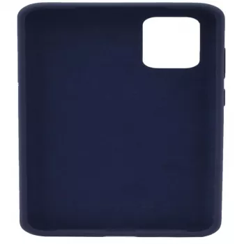 Evelatus Huawei P40 Custodia in Silicone Premium Soft Touch Blu Mezzanotte