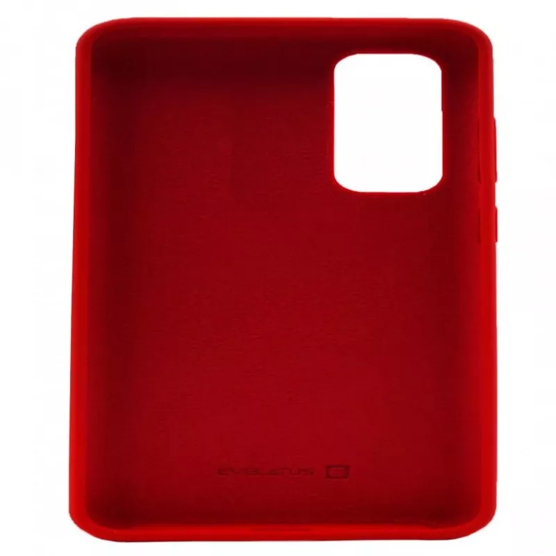 Evelatus Huawei P40 Custodia in silicone Premium Soft Touch rossa
