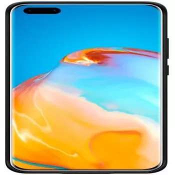 Evelatus Huawei P40 Pro Custodia in silicone nano Soft Touch TPU nera