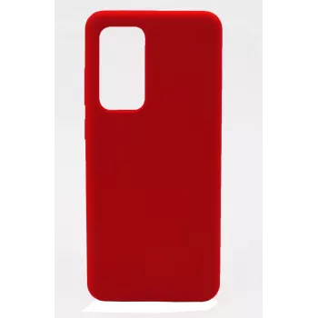 Evelatus Huawei P40 Pro Custodia in Silicone Premium Soft Touch Rosso