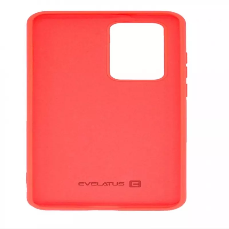 Evelatus Huawei P40 Custodia in silicone Soft Touch Rossa