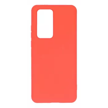 Evelatus Huawei P40 Custodia in silicone Soft Touch Rossa