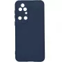 Evelatus Huawei P50 Custodia in silicone nano Soft Touch TPU blu