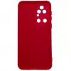 Evelatus Huawei P50 Custodia in silicone nano Soft Touch TPU Rosso