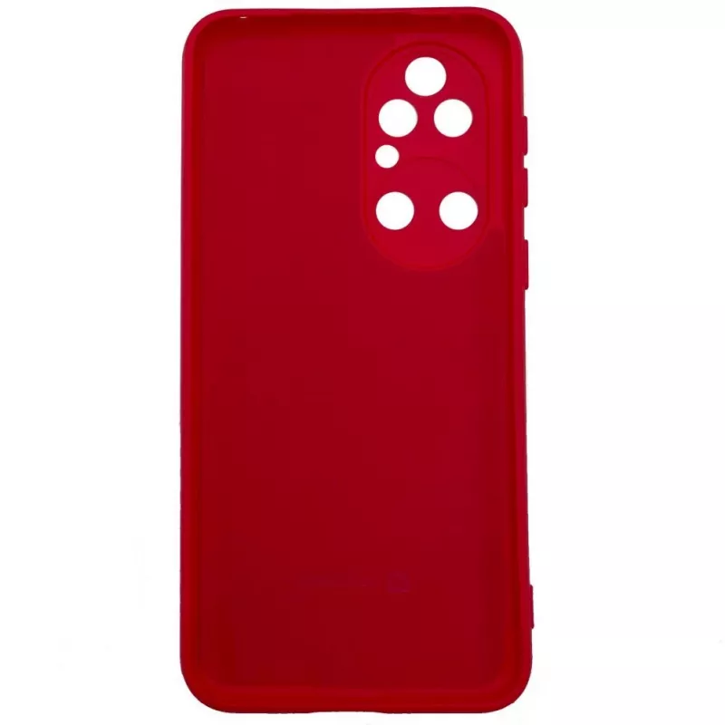 Evelatus Huawei P50 Custodia in silicone nano Soft Touch TPU Rosso