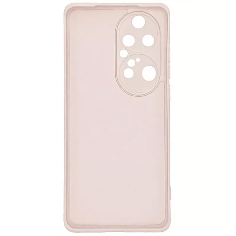 Evelatus Huawei P50 Pro Custodia in silicone nano Soft Touch TPU beige