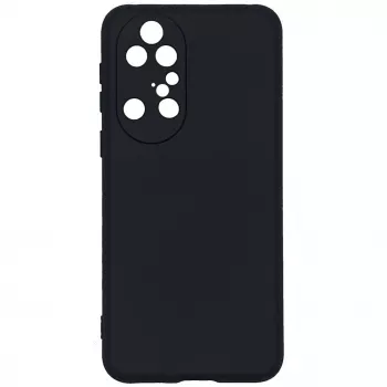 Evelatus Huawei P50 Pro custodia in silicone nano Soft Touch TPU nera