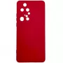 Evelatus Huawei P50 Pro Custodia in silicone nano Soft Touch TPU rossa