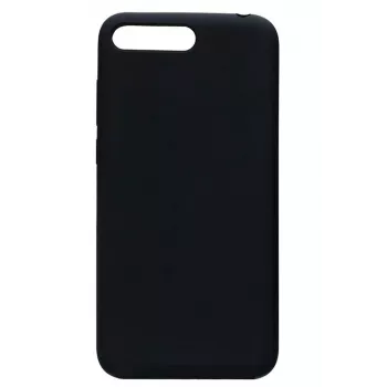 Evelatus Huawei Y6 2018 Nano Custodia in silicone Soft Touch TPU Nero