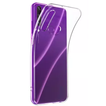 Evelatus Custodia in silicone trasparente per Huawei Y6P 1,5mm TPU trasparente