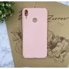 Evelatus Custodia in silicone Nano per Huawei Y7 2019 Soft Touch TPU rosa sabbia