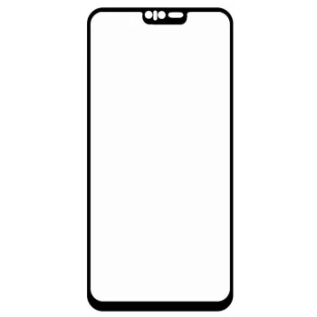 EVELATUS Pellicola protettiva in vetro Full Cover 2.5D con colla giapponese anti-statico per LG V40