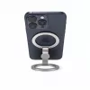 Evelatus Supporto magnetico in metallo per telefono ad anello argento