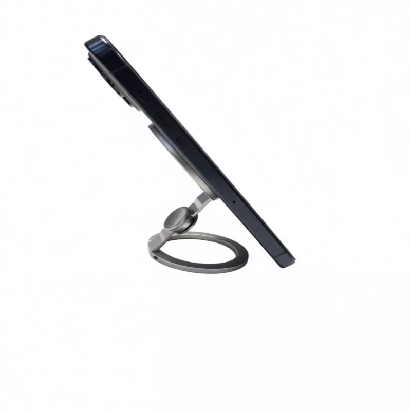 Evelatus Supporto magnetico in metallo per telefono ad anello argento