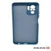 Evelatus Custodia in silicone Nano per Xiaomi Redmi Note 10 / Note 10S - Navy Blue