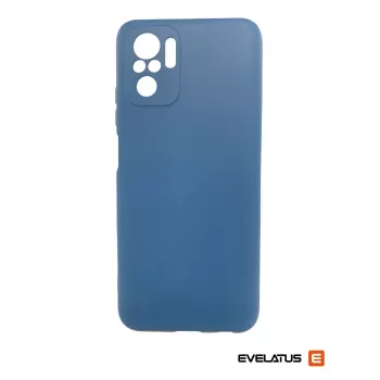 Evelatus Custodia in silicone Nano per Xiaomi Redmi Note 10 / Note 10S - Navy Blue
