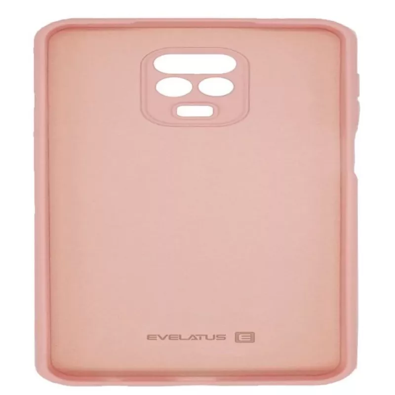 Evelatus Custodia in silicone nano per Xiaomi Redmi Note 9 Pro / Redmi Note 9S - Soft Touch TPU - beige