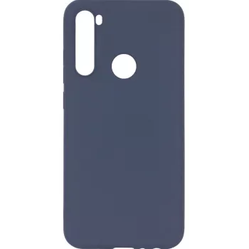 Evelatus Nano Silicone Case Soft Touch TPU blu scuro per Xiaomi Redmi Note 8 / Redmi Note 8 2021