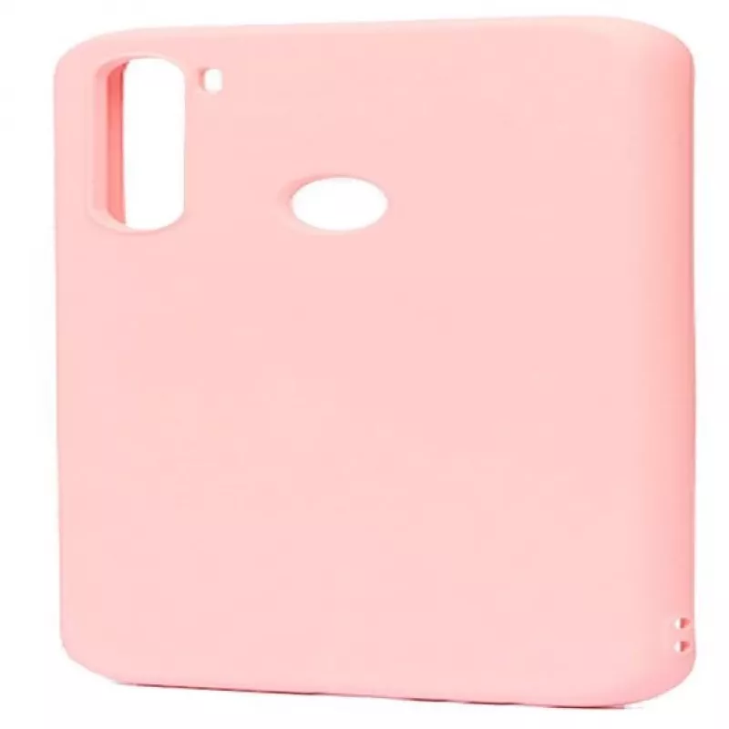 Evelatus custodia in silicone nano soft touch TPU per Xiaomi Redmi Note 8 / Redmi Note 8 2021 - beige