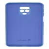 Evelatus custodia in silicone Nano Soft Touch TPU per Xiaomi Redmi Note 9 Pro / Redmi Note 9S - blu