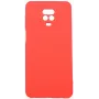 Evelatus Custodia in silicone nano Soft Touch TPU rossa per Xiaomi Redmi Note 9 Pro / Redmi Note 9S