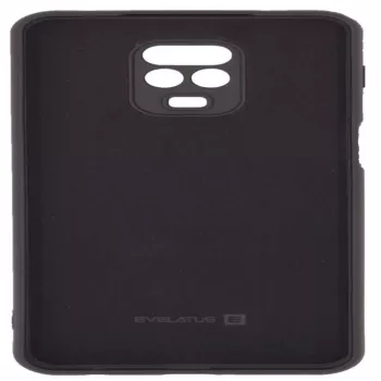 Evelatus custodia in silicone nano soft touch TPU per Xiaomi Redmi Note 9 Pro / Redmi Note 9S - nero