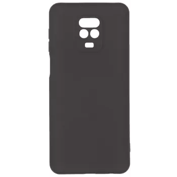 Evelatus custodia in silicone nano soft touch TPU per Xiaomi Redmi Note 9 Pro / Redmi Note 9S - nero