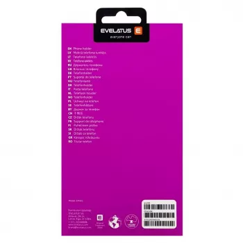 Evelatus supporto per cellulare per bici e moto EPH01 nero