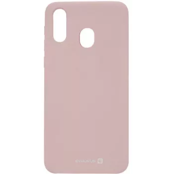 Evelatus custodia in silicone rosa sand per Samsung A40