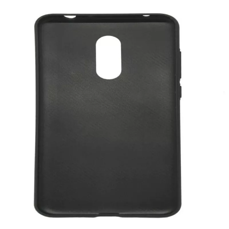 Evelatus Custodia TPU Samsung A6 Plus 2018 2 con piastra in metallo (compatibile con supporto magnetico per auto) nero