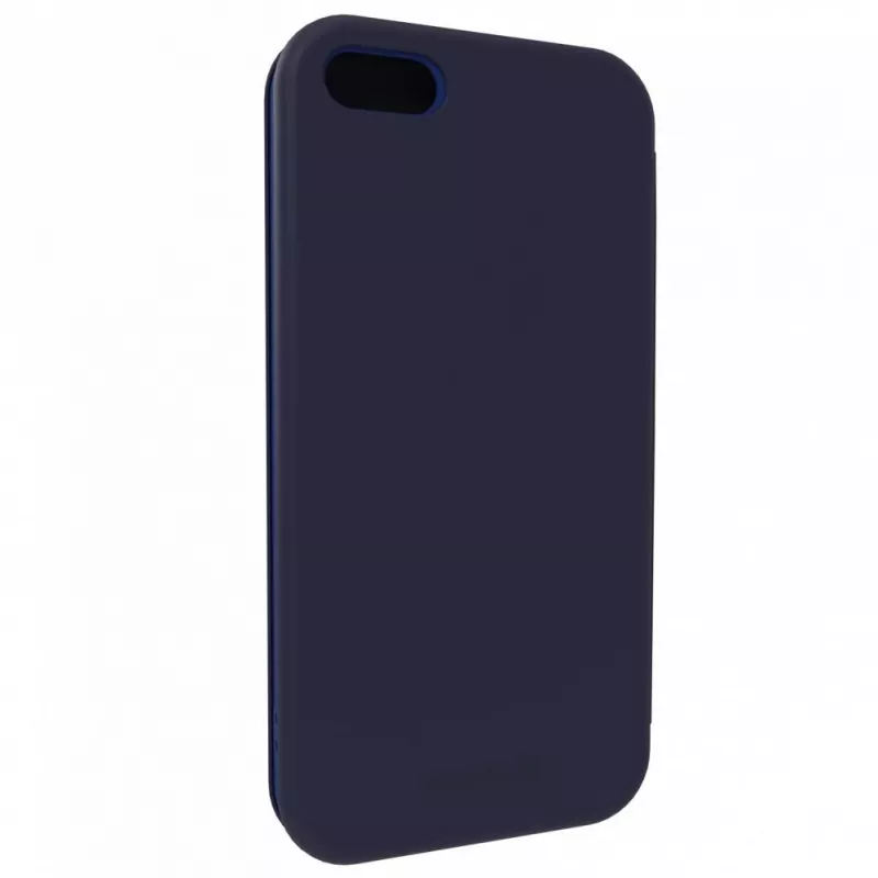 Evelatus Samsung A7 2018 Custodia a libro blu scuro