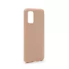 Evelatus Samsung Galaxy A02s Custodia in silicone nano Soft Touch TPU beige