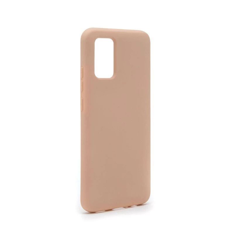 Evelatus Samsung Galaxy A02s Custodia in silicone nano Soft Touch TPU beige