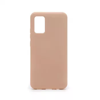 Evelatus Samsung Galaxy A02s Custodia in silicone nano Soft Touch TPU beige