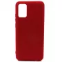Evelatus Samsung Galaxy A02s Nano Silicone Case Soft Touch TPU rossa