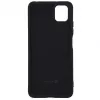 Evelatus Samsung Galaxy A03 Custodia in silicone nano Soft Touch TPU nero